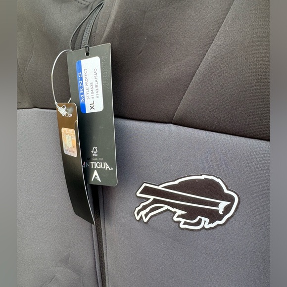 NWT Antigua Buffalo Bills Full Zip Jacket - Picture 3 of 10